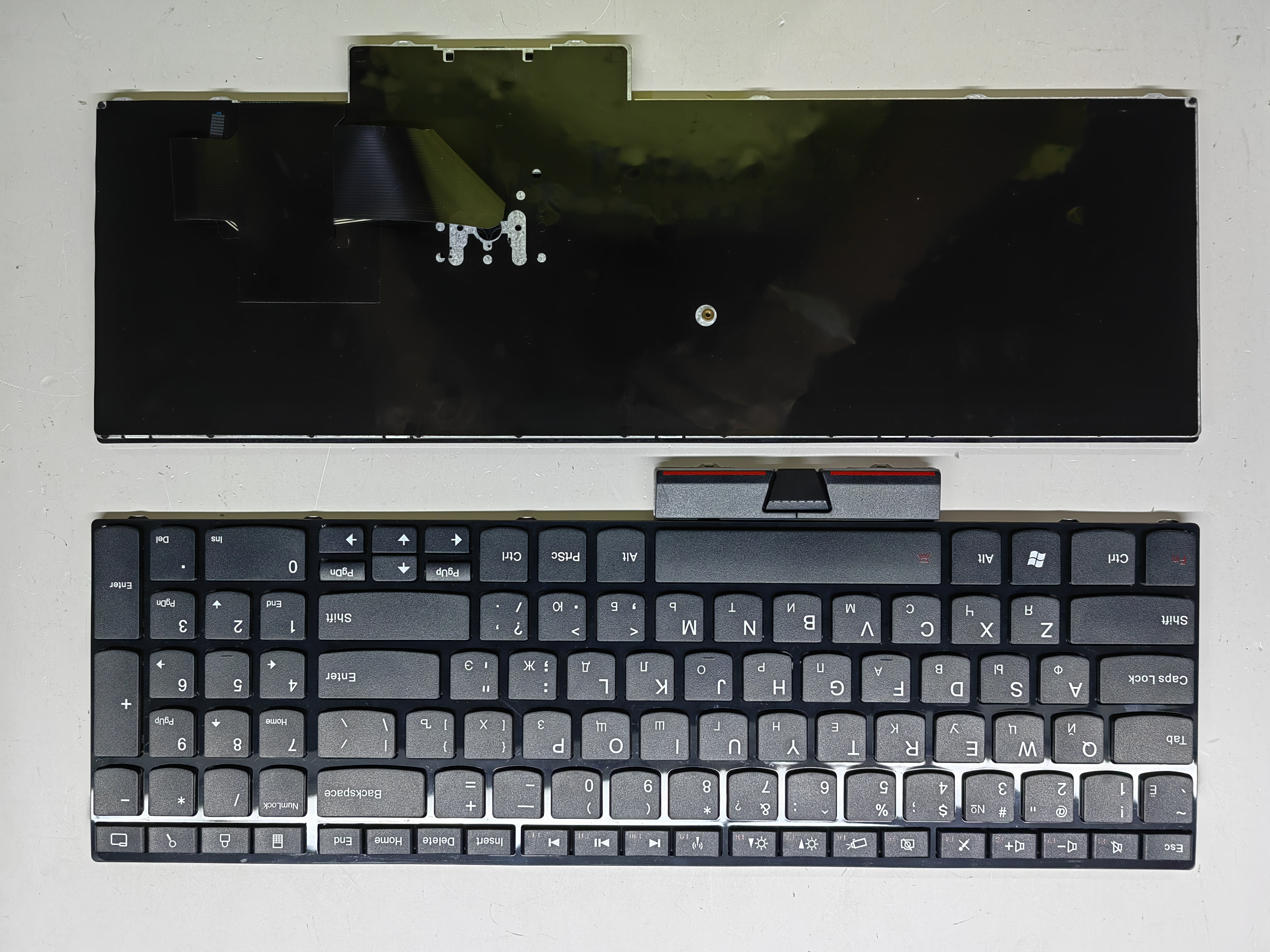 Picture of New Replacement Laptop Keyboard For IBM E520/E525 BLACK FRAME BLACK (OEM) RU Layout